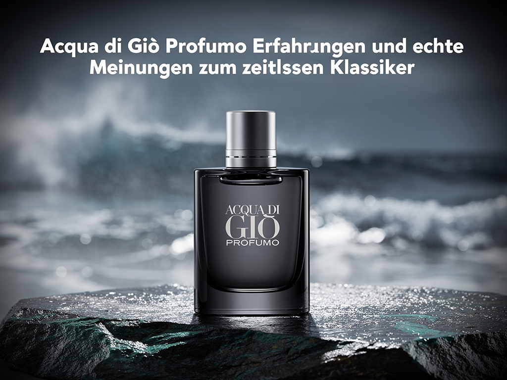 Acqua di Giò Profumo Erfahrungen und echte Meinungen zum zeitlosen Klassiker Herrenduft Acqua di Giò Profumo Flakon mit maritimem und elegantem Design