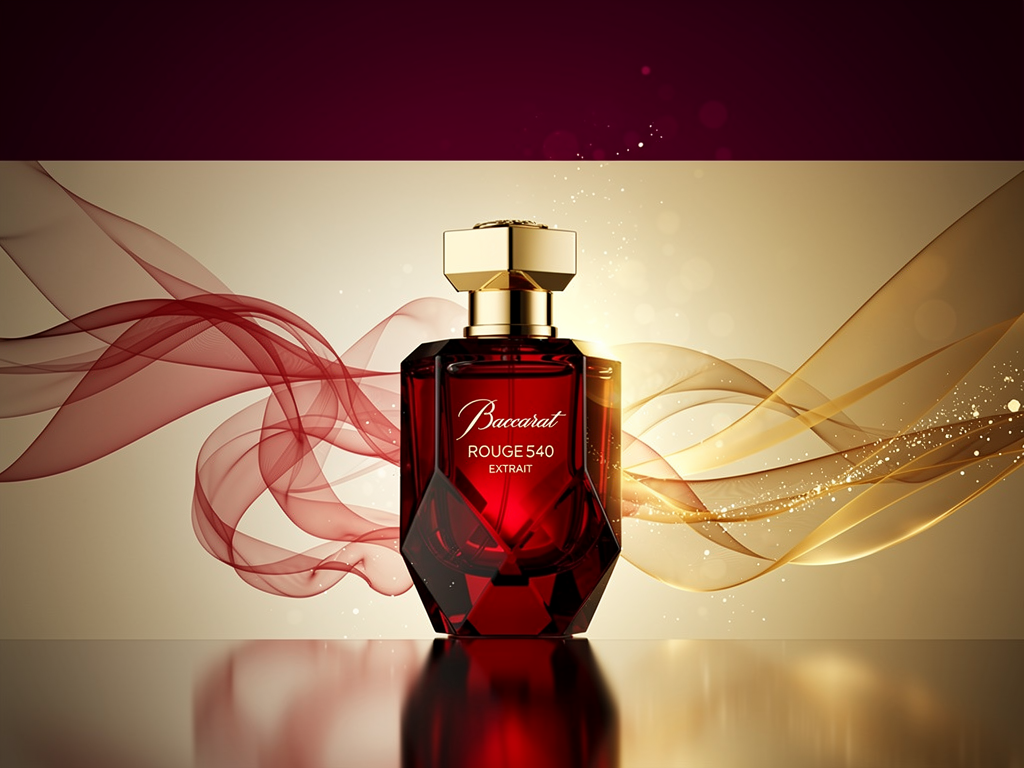 Baccarat Rouge 540 Extrait Bewertung zeigt warum der Duft so besonders ist Flakon von Baccarat Rouge 540 Extrait Luxusnischenparfum von Maison Francis Kurkdjian