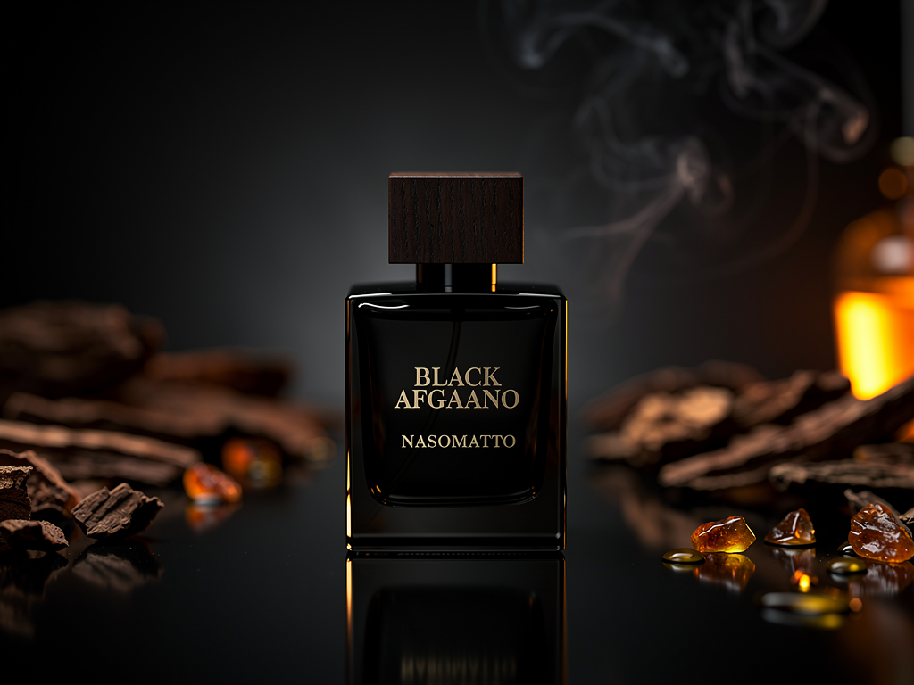 Black Afgano Nasomatto Erfahrungen im Test – Duft und Wirkung im Detail entdecken Black Afgano Nasomatto Parfumflasche orientalischer Nischenduft in schwarzem Design