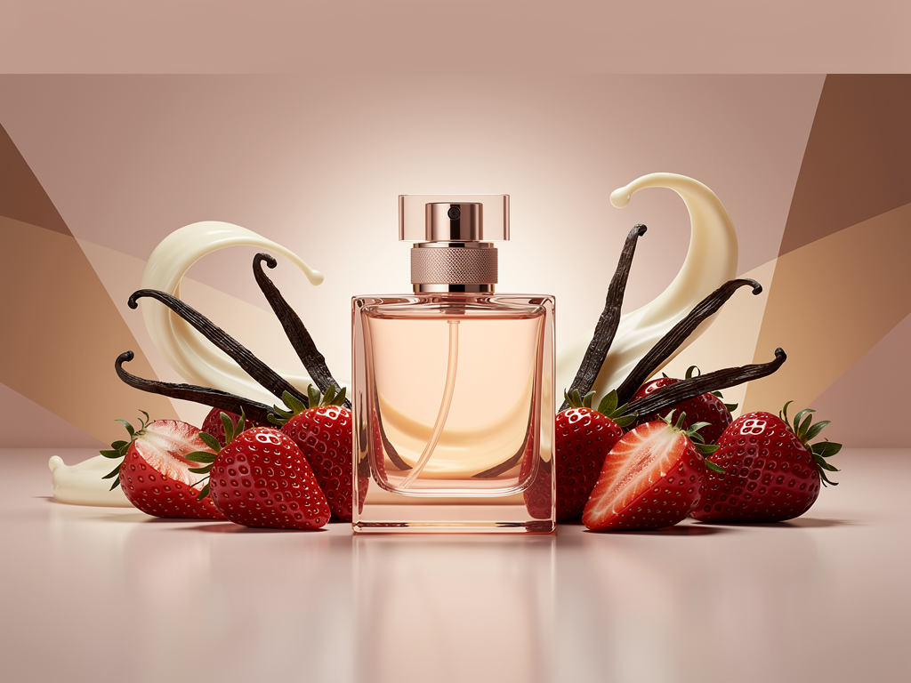Burberry Her Elixir Test zeigt warum Erdbeere und Vanille begeistern Burberry Her Elixir Flakon mit Erdbeer- und Vanille-Aromakomposition vor neutralem Hintergrund