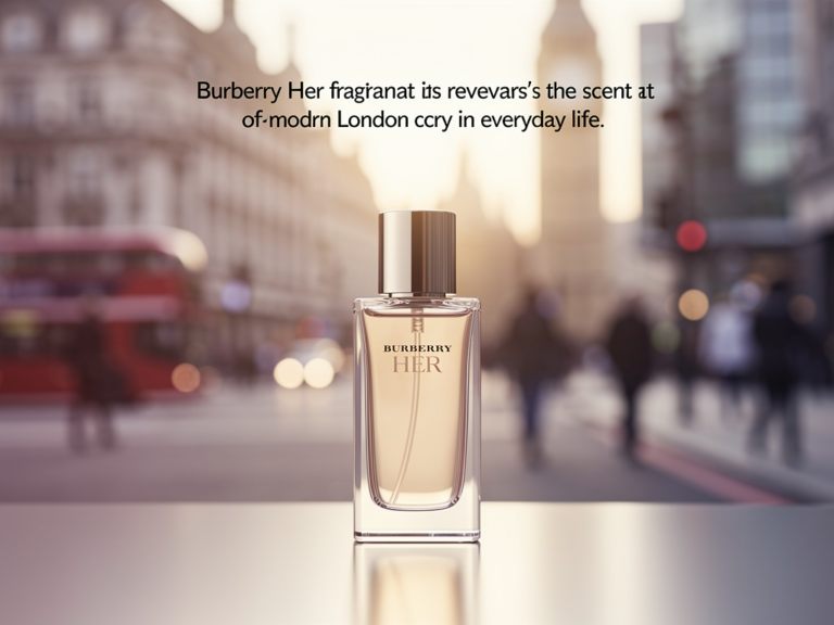 Burberry Her Test zeigt urbanen Duft der modernen Londoner Metropole im Alltag
