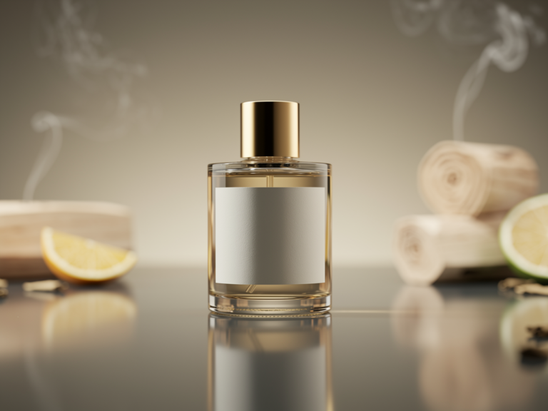 Byredo Gypsy Water Parfumflasche auf Holzuntergrund im Luxus-Duft Test