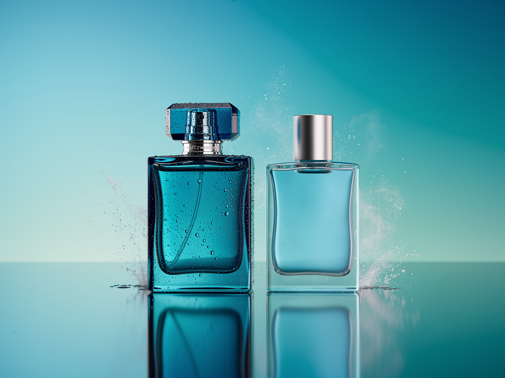 Duftvergleich Câline Blue Aqua Rossmann lohnt der Kauf des günstigen Davidoff-Ersatzes Câline Blue Aqua Rossmann Duftflasche als günstiger Davidoff Cool Water Zwilling