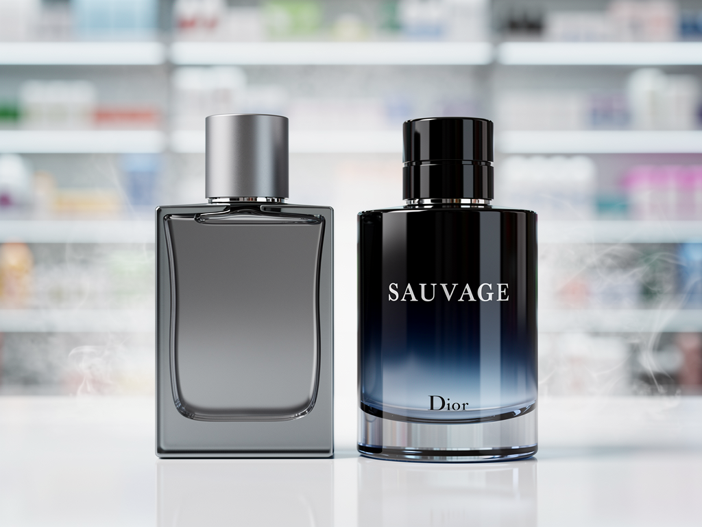 Câline Homme Grey im Vergleich zu Dior Sauvage Duftzwilling bei DM entdecken