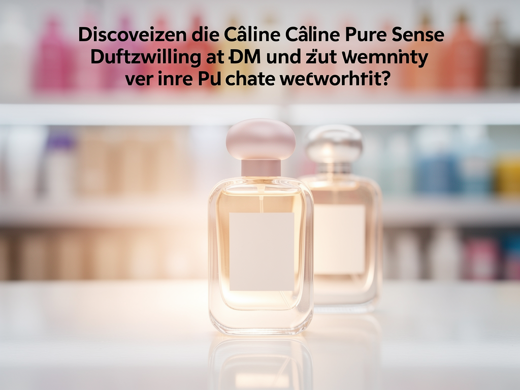 Câline Pure Sense Duftzwilling bei DM entdecken – lohnt sich der Kauf wirklich Câline Pure Sense Duftzwilling Flakon neben Lancôme La Vie Est Belle Parfum