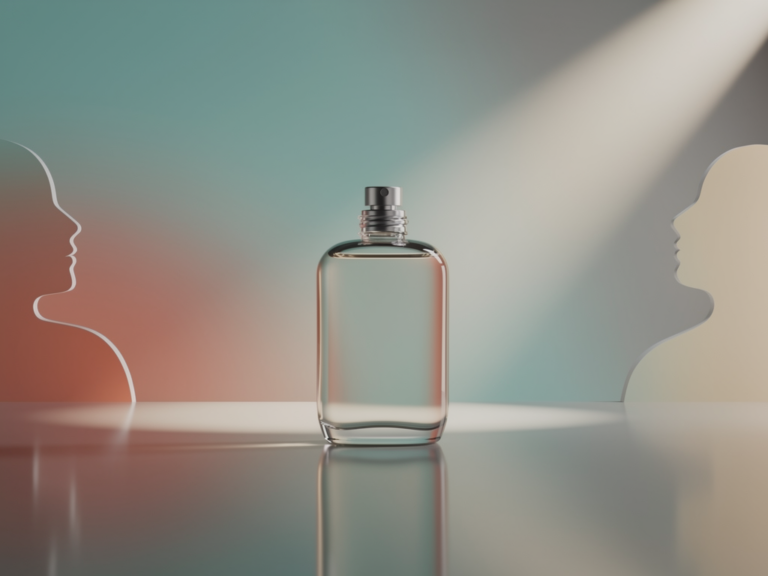 Flasche des zeitlosen CK One Unisex-Dufts von Calvin Klein vor hellem Hintergrund