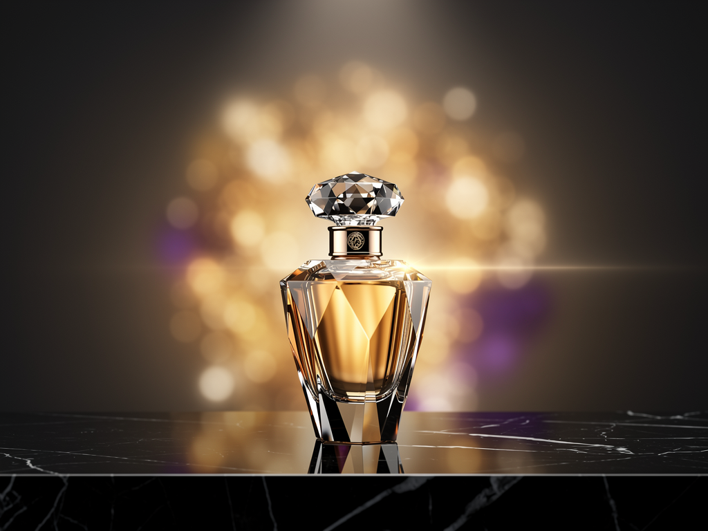 Clive Christian No 1 Imperial Majesty Test – Luxusduft der Extraklasse erleben Luxuriöser Clive Christian No 1 Imperial Majesty Parfumflakon mit Diamanten in Nahaufnahme