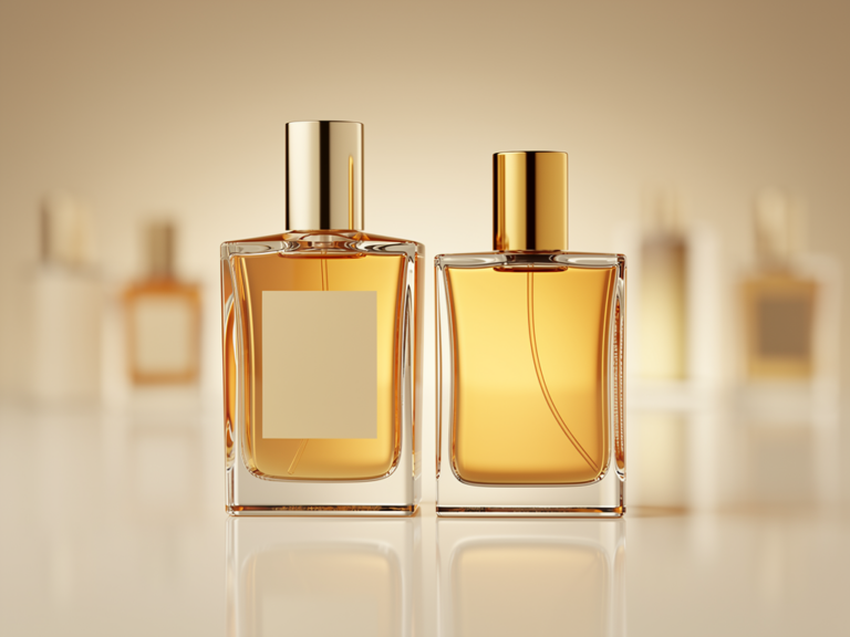 DALAL The One Parfumflasche im Vergleich zu Jean Paul Gaultier Le Male Duftzwilling