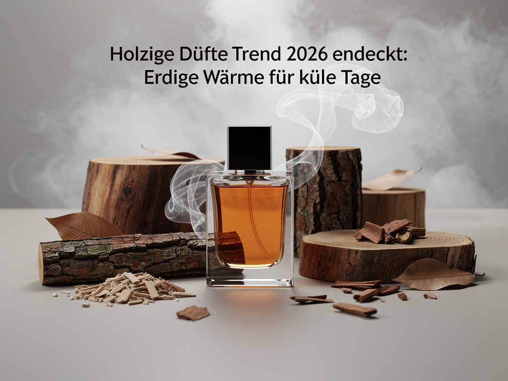 Holzige Düfte Trend 2026 entdeckt: Erdige Wärme für kühle Tage Holzige Duftnoten mit erdiger Wärme für behagliche Herbst- und Wintertage