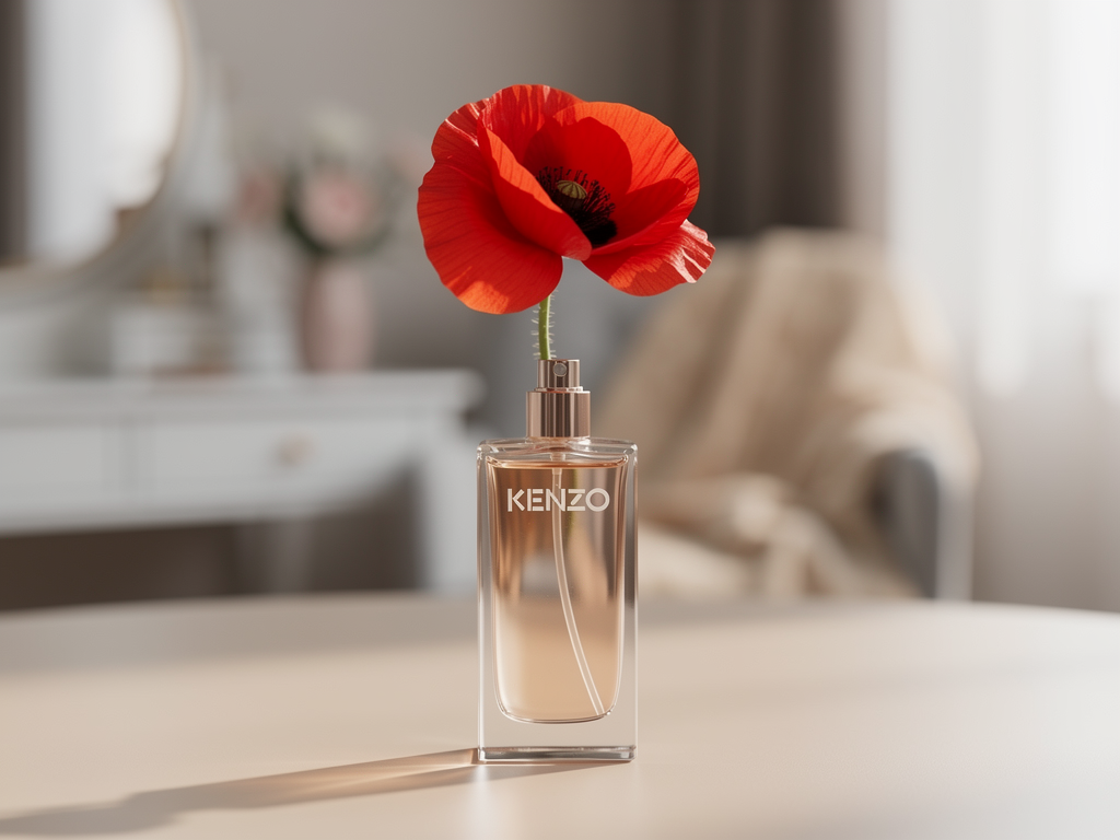 Kenzo Flower Test im Alltag – So überzeugt der rote Mohn-Duft bei Damen Kenzo Flower roter Mohn Duft Flakon elegante Damenparfüm Alltagstest