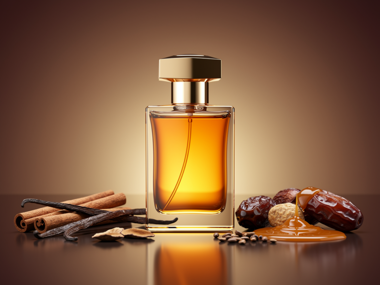 Lattafa Khamrah Flakon mit bernsteinfarbenem Duft für Gourmand-Review