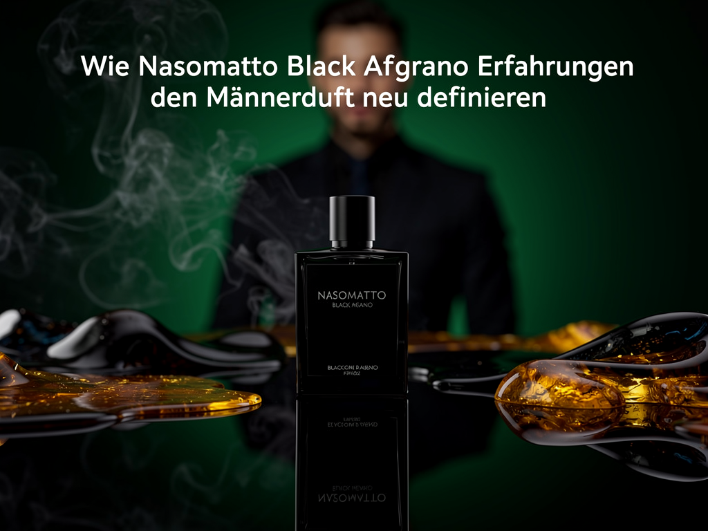 Wie Nasomatto Black Afgano Erfahrungen den Männerduft neu definieren Nasomatto Black Afgano Herrenduft Flakon auf dunklem Hintergrund mit würzigen Noten