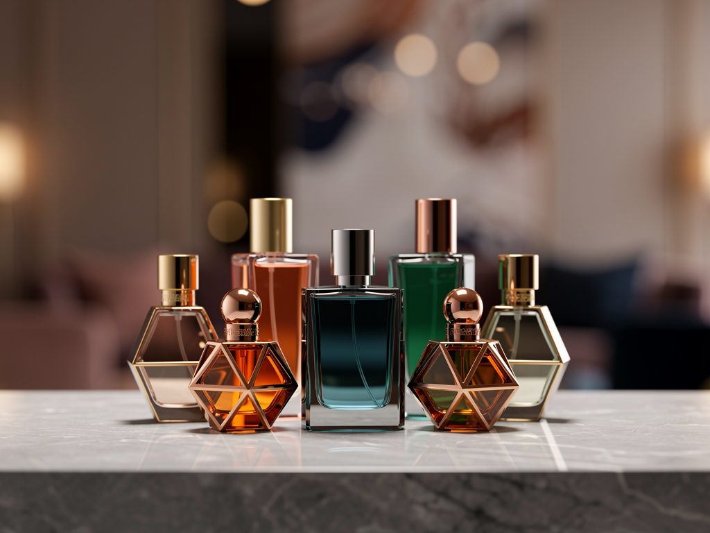 Exklusive Düfte für besondere Gäste – Inspiration für besondere Anlässe Exklusive Parfumflakons für besondere Gäste bei stilvollen Anlässen und Empfängen