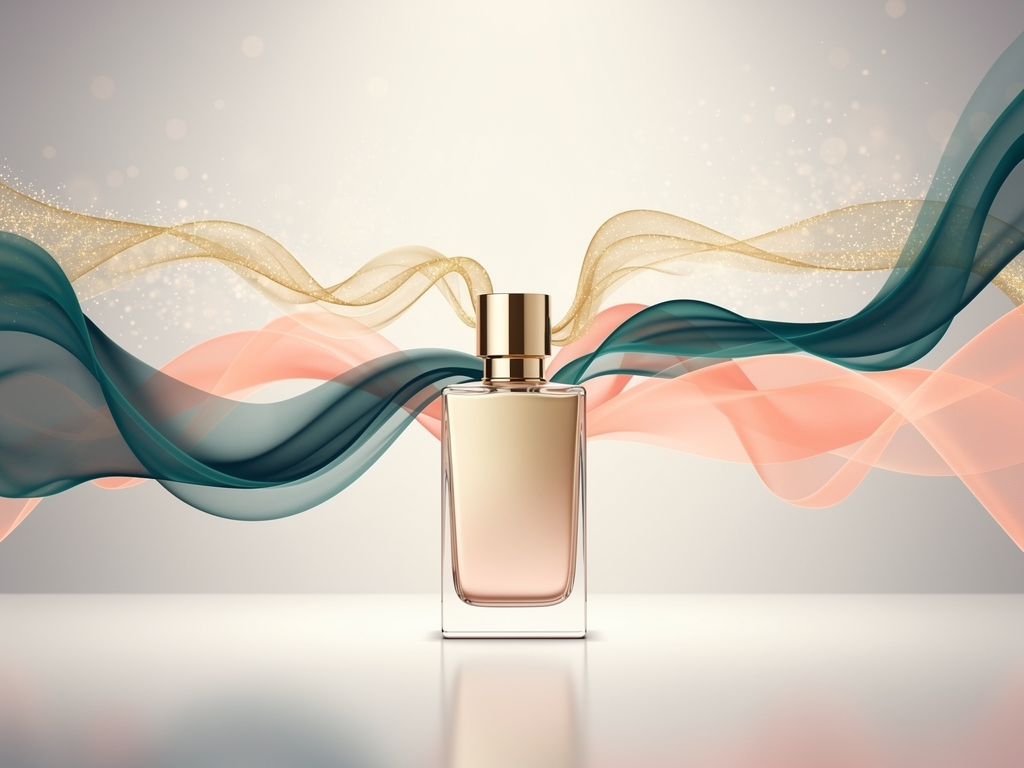 Parfum Haltbarkeit erhöhen mit einfachen Tricks für langanhaltenden Duft Parfumflasche mit blumigem Duftmotiv für langanhaltende Parfum Haltbarkeit erhöhen Tipps