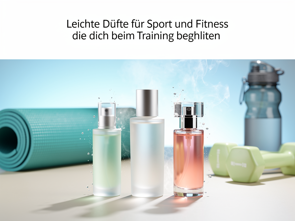 Leichte Düfte für Sport und Fitness die dich beim Training begleiten