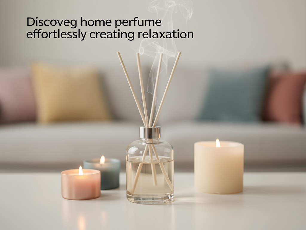 Parfum für Zuhause entdecken und mühelos Entspannung schaffen Entspannende Duftkomposition aus Lavendel und Vanille für gemütliches Zuhause