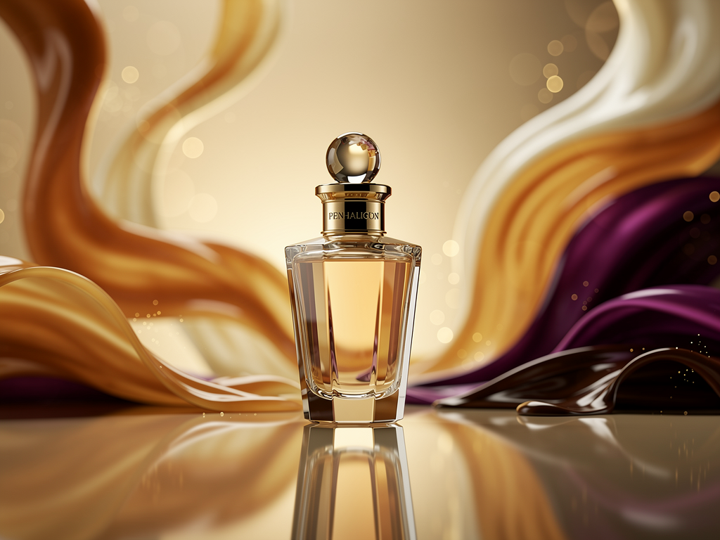 Penhaligon’s Eau de Audacity Test zeigt den ungewöhnlichen Gourmand-Duft für Mutige Penhaligon's Eau de Audacity Flakon auf dunklem Hintergrund mit Gourmand-Duftnoten