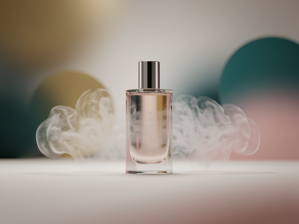 So kannst du verhindern, dass du dein Parfum nicht mehr wahrnimmst Frau schnuppert an Parfumflakon gegen olfaktorische Gewöhnung und Duftverlust
