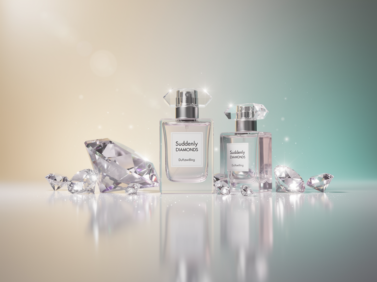Suddenly Diamonds Duftzwilling bei Rossmann im eleganten Flakon im Test