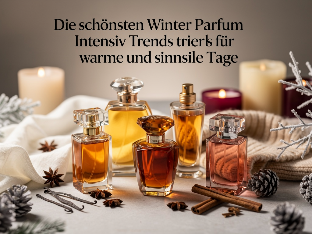 Die schönsten Winter Parfum Intensiv Trends für warme und sinnliche Tage Elegante Winterparfums mit warmen holzigen und sinnlichen Akzenten für 2026